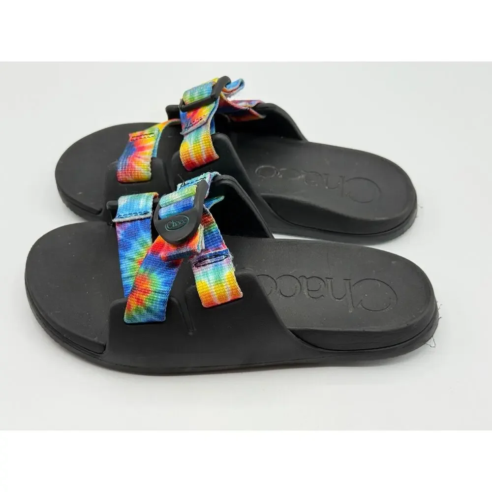 Chaco Chillos Tie Dye Slide Sandals K2 Size Kids 2